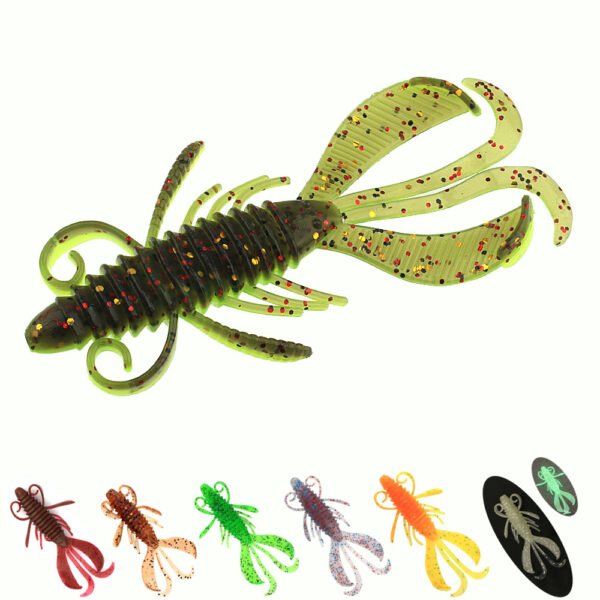 TPE Sound Beads  Floating Shrimp